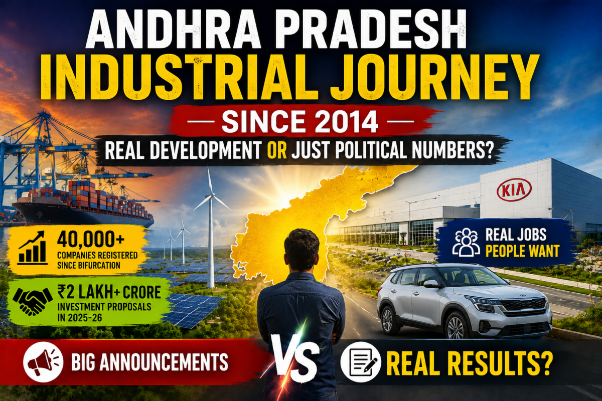 Featured image showing Andhra pradesh industrial journey