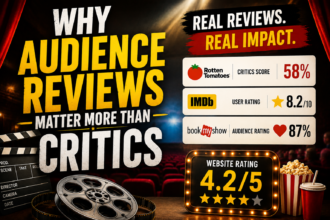 Featured image about why audience reviews matter more than critics in modern cinema