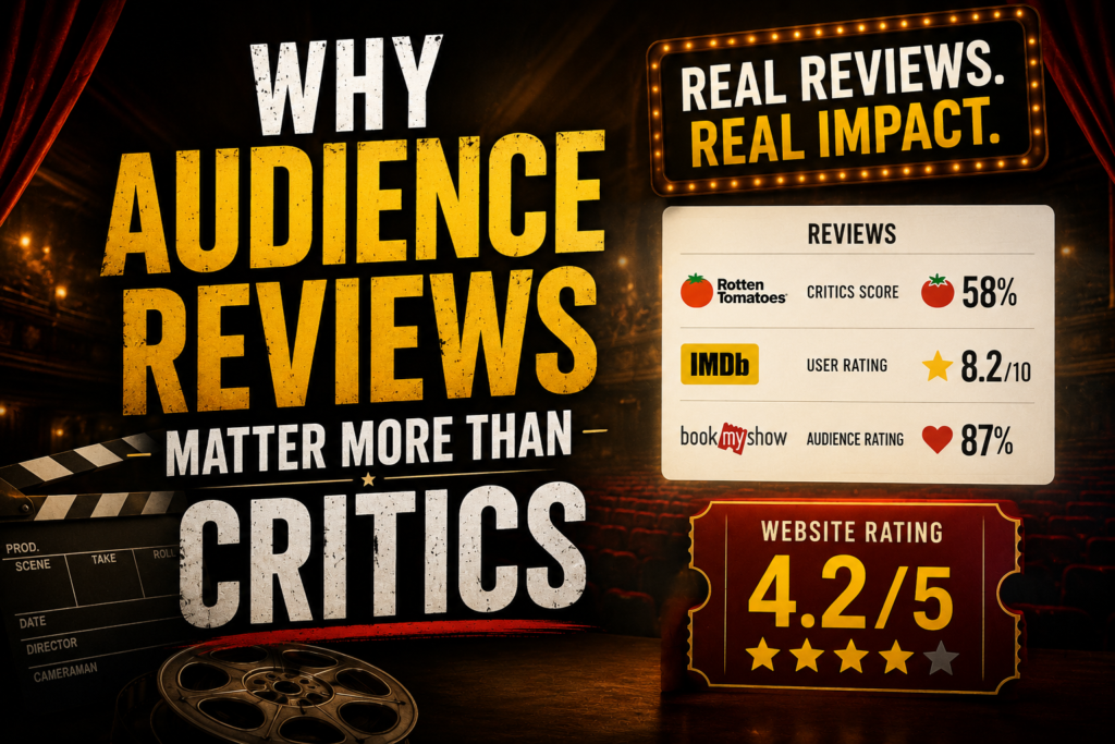 Critics vs Audience Reviews poster