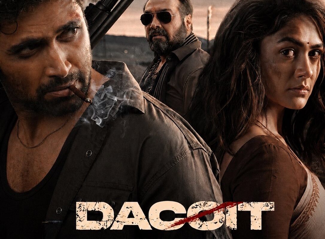 Dacoit OTT release featured image showing intense action drama and streaming release update