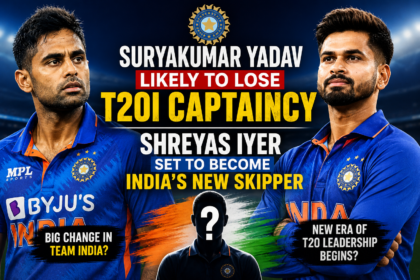 Featured image showing Suryakumar Yadav and Shreyas Iyer during India T20I captaincy discussion