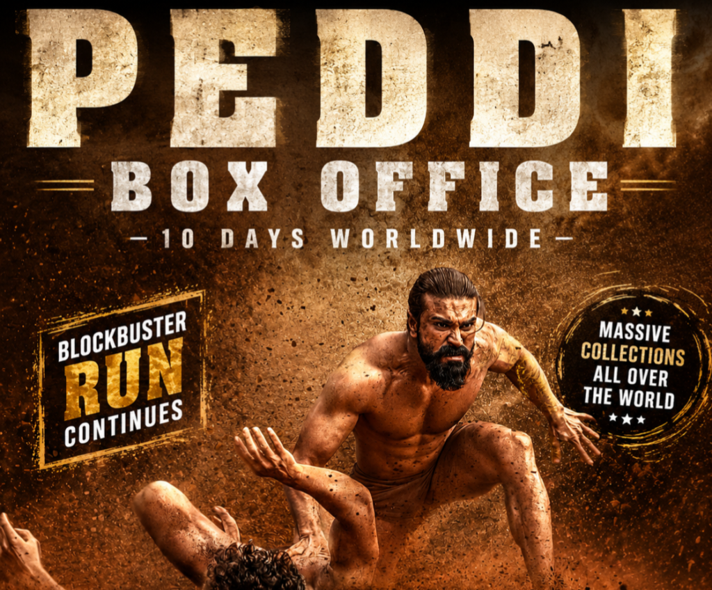 Peddi Box office collections poster