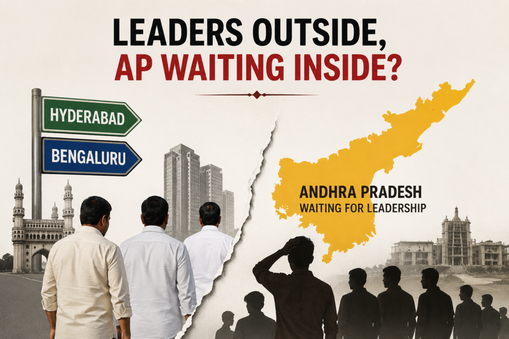 Andhra Pradesh Leaders Living Outside AP