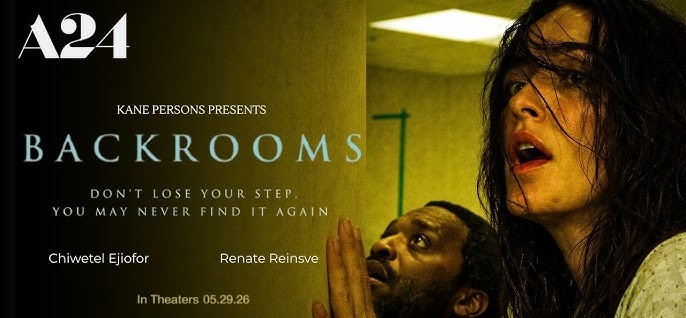 Backrooms movie poster