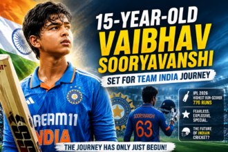 Vaibhav Suryavanshi Team India Journey